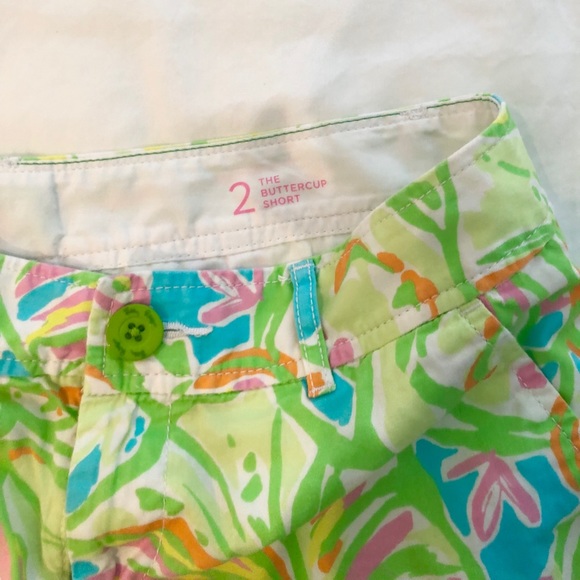 EUC Lilly Pulitzer Multi Elephant Ears Size 2 - Picture 6 of 7